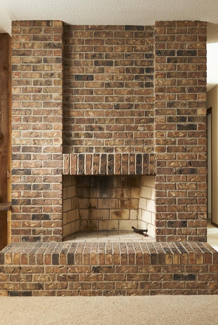 Realistic-looking fire, logs, and ember bed choose your flame intensity Faux brick background LED flame, log, ember bed, and background lighting 1500 watt