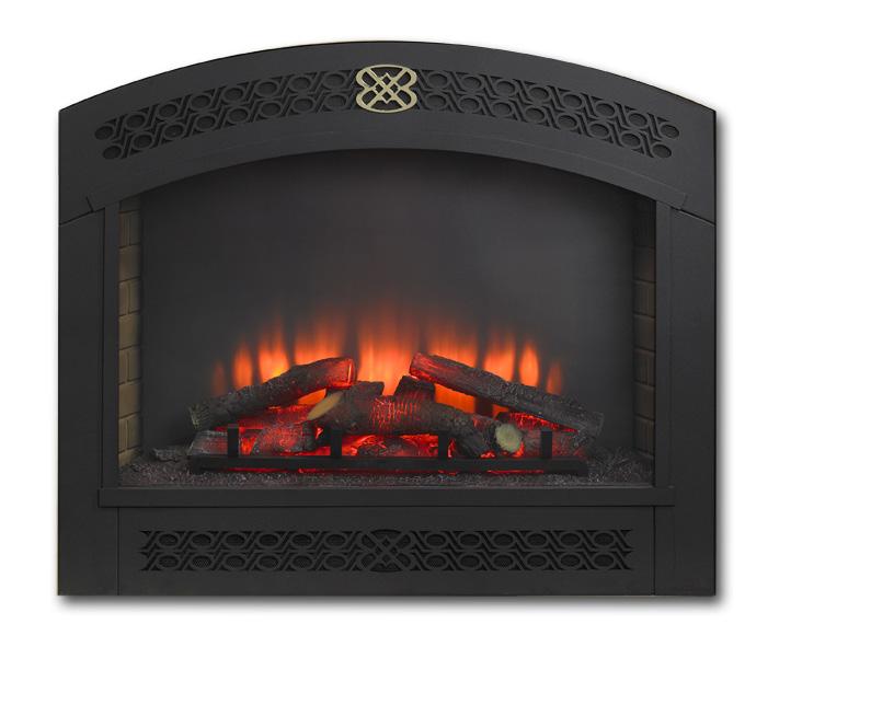built-in electric fireplaces Louvered Front LF-34 Full Arched Front FAF-34 Arched