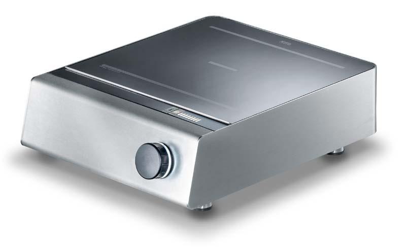 INSTINCT Hob 3.5 / 5 1 Cooking Zone This appliance with one cooking zone has 12 power levels with a holding function of 25 to 100 C and a timer function.