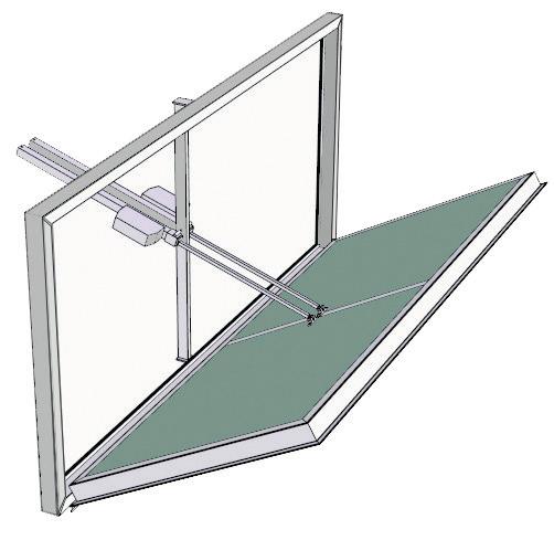 RT 38831 en 5 ORIVENT 70 SI AND ORIVENT 70 SL Casing and opening frame A. Aluminium profile (for warm buildings) Purso LK78 profile, thermal break, powder coated in RAL colour of choice B.