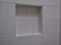 easy to maintain PLASTERBOARD NICHE WITH