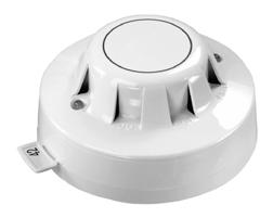 Responds well to slow-burning, smouldering fires Well suited for bedrooms and escape routes Unaffected by wind or atmospheric pressure Remote test feature Discovery Optical Smoke Detector 4106-2005