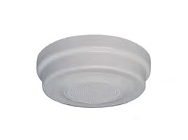 86 Audio Visual & Interafaces 87 Speakers One-Shot Ceiling Speaker The 100mm and 200mm One Shot ceiling speakers are ideal for use in a wide range of applications including Emergency Warning Systems