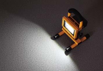 LED Portable Flood Light 2 1 3 1. Stand 2. Fixing Screw 3. Adjustable Screw 4. LED Indicator 5. Outlet 6.