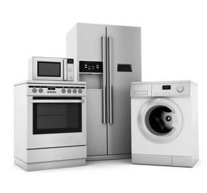 APPLIANCES/WHITE GOODS White goods are washing machines, refrigerators, stoves, dryers, water heaters and similar appliances.