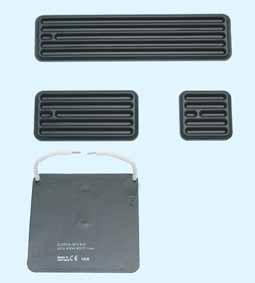 SFH super flat radiators are ceramic infrared radiators in flat design.