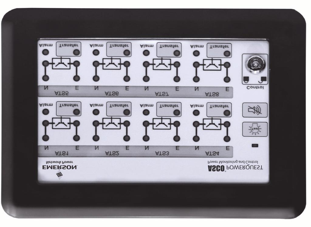 ASCO 5350 The ASCO 5350 ATS Remote Annunciator is listed under the Underwriter s Laboratories Standard UL-1008 for Automatic Transfer Switch accessories.