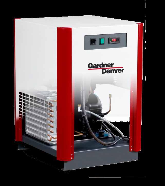 Let Gardner Denver Take Control of Your System To ensure total system reliability, Gardner Denver provides a broad range of dryers, filters, oil/water separators, drains,