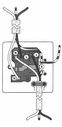 The appliance must be connected to a double pole switched Fuse Connection Unit (FCU) with a minimum rating of 32