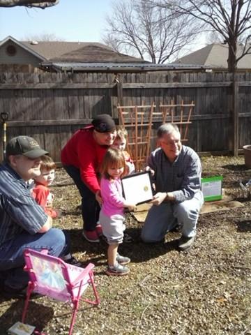 The Garland Community Garden and Loving Garland Green have the support of Mayor Douglas Athas and other City leaders such as our City Manager, Bill Dollar Following the installation of a