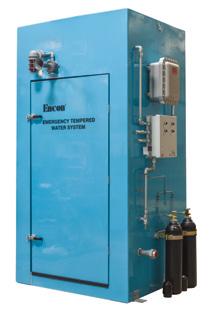cylinders, facility instrument or clean utility air Treated water stored at 85 F / 29.