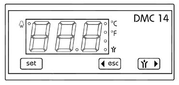 6 COMMISSIONING 3 4 Fig. 6.4.2 3) POWER SWITCH. This connects the cooling unit to or isolates it from the electricity supply line. 4) DISPLAY. This displays the temperature of outgoing air.
