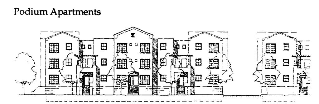 MERCED URBAN DESIGN GUIDELINES Multi-Family Housing Types RESIDENTIAL AREA APPEARANCE Multi-family housing types should be varied in character and enhance the pedestrian-oriented character of