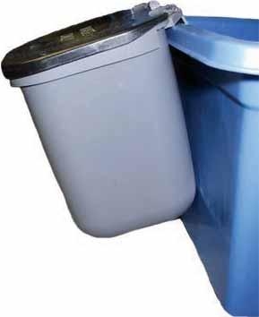 All bins contain the maximum amount of recycled content and incorporate the most modern ergonomic design principals.