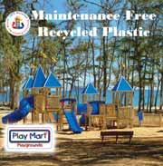 recycled plastic play systems.