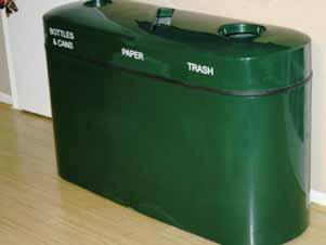 Our recycling containers are in use in over 2,500 communities,
