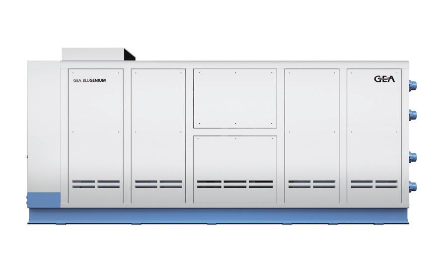 10 GEA BluGenium efficiency at its most flexible In this line of chillers, GEA has fully exploited the potential of the technological concept employed in the GEA Blu series.