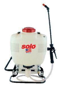 These sprayers feature durable 24" poly wand and shut-off valve assembly, 45" PVC hose, easy-tofill funnel top, large pump handle with a built-in wand retainer, and a pressure relief valve.