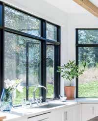 shapes and grille patterns. Your choice of prefinished Architect Series windows interior stain colors, with triple-pane glass that are including Black.