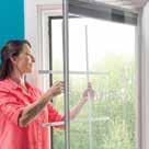 fabric cellular shades. imagined. Just open the hinged glass panel, snap in your window fashions, then close the glass panel and secure it with a click.