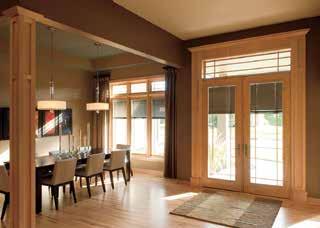 DESIGNER SERIES WOOD Our exclusive selection of window hardware and new Baldwin patio door handle collaborations were designed to add the perfect finishing touch to your Pella products.