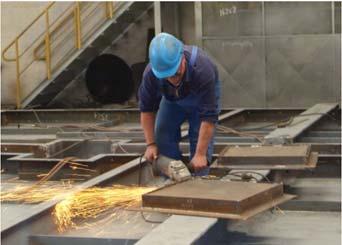 CAPACITY & RESOURCES PRODUCTION CAPACITY/MONTH 250 tons of steel structure 5000 inch equivalent weld joints