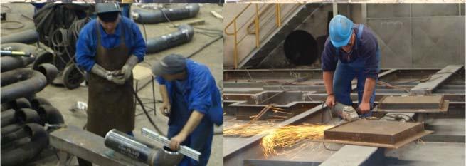experts, refractory workers selected on competence and professionalism criteria.