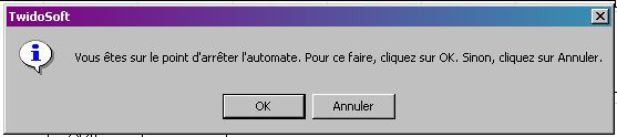 PC => Automate» 4. Click «OK» to validate.