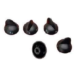 533.93.008 Set of 5 black knobs hob**original** 533.93.009 Set of 5 black knobs hob**original** 537.
