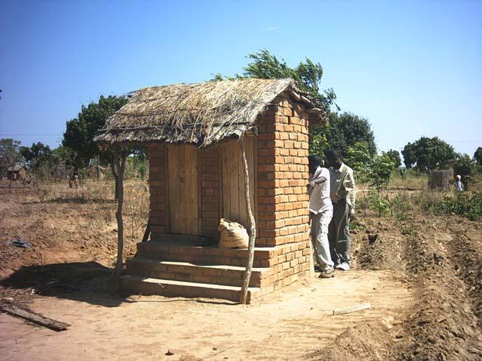 Method 2.3 Making humus from faeces derived from a double vault urine diverting toilet The urine diverting system can also be used on a double vault system.