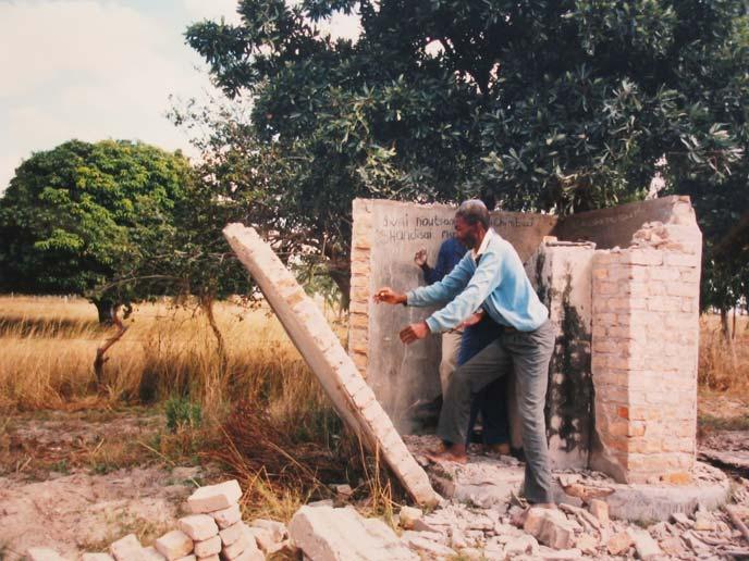 Even with brick structures it is possible to recycle much of the