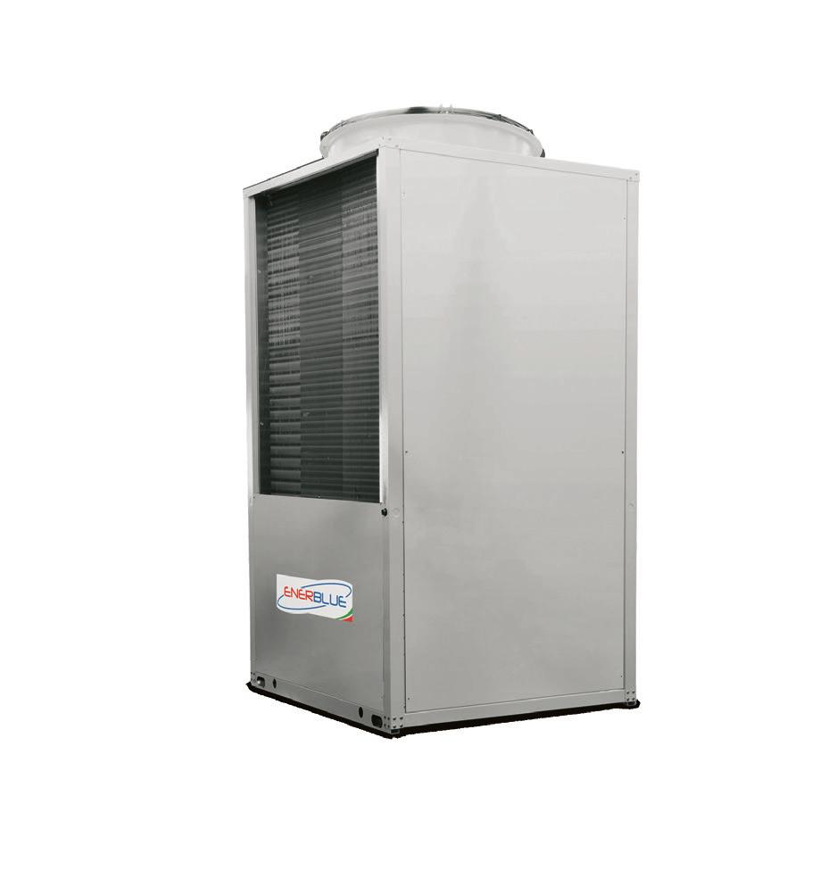 Standard version in 6 sizes Thermal power (A7:W45) 35 60 kw Cooling power (A35;W7) 32 56 kw BLACK is a series of heat pumps that covers power from 35 to 60 kw in R134a, with the possibility of having
