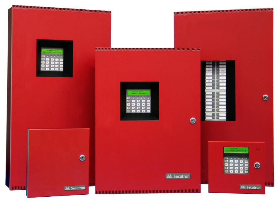 CONVENTIONAL FIRE ALARM CONTROL UNITS MR-2300 SERIES Fire Alarm Control Units Description Secutron s MR-2300 Series fire alarm control panels consist of six and twelve zone models which are equipped
