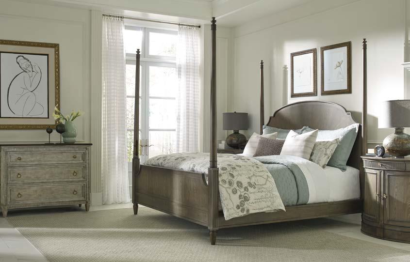 654-326R Sofia Poster King Bed