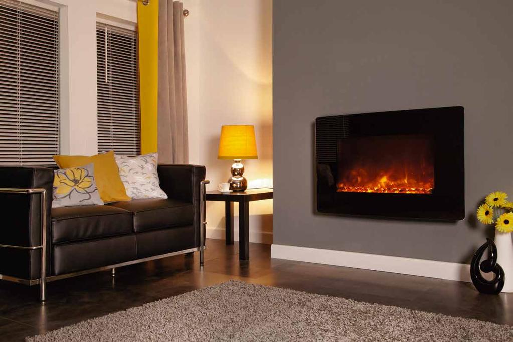 are suitable for installation into a standard cavity wall. For simple place down and plug in fireplaces, see our range of premier quality MF Electric Suites.
