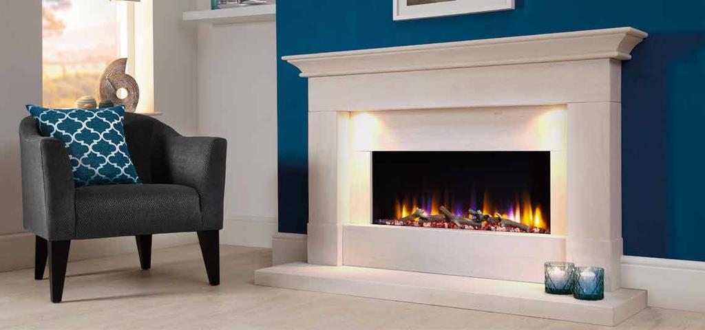 atch the video ultiflame vr parada elite illumia suite Virtual flame - Real fire experience Crystal embers & realistic log fuel bed 4 Flame Brightness settings Optional Blue flame effect Thermostatic