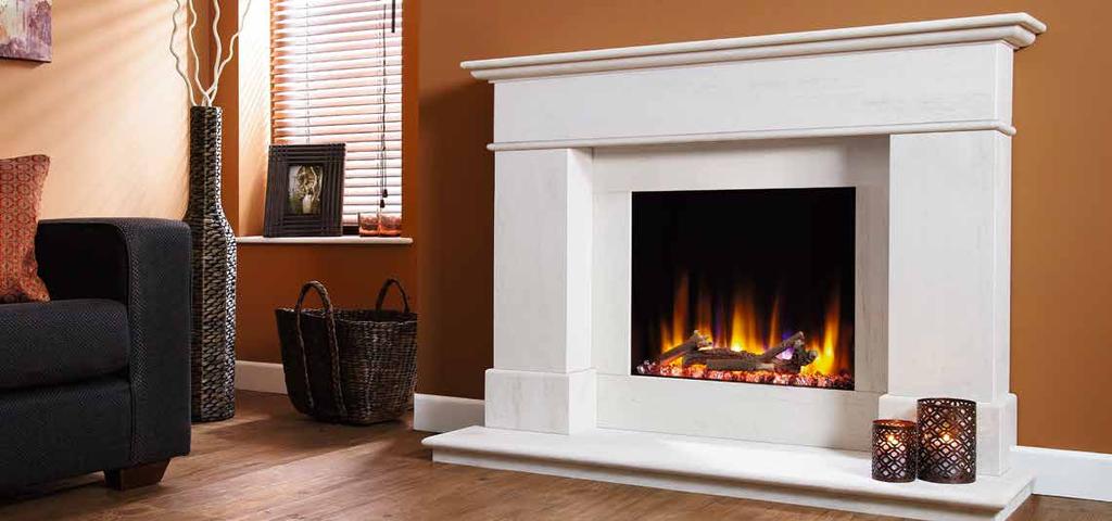 atch the video ultiflame vr avignon suite ( x x ) 760mm x 1280mm x 220mm Mantle x 380mm earth 1280 220 Portuguese Limestone Surround Virtual flame - Real fire experience Crystal embers & realistic