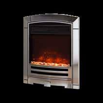 option Operated via remote control handset or manual controls Supplied with a spacer to allow the fire to fit easily into any 3"