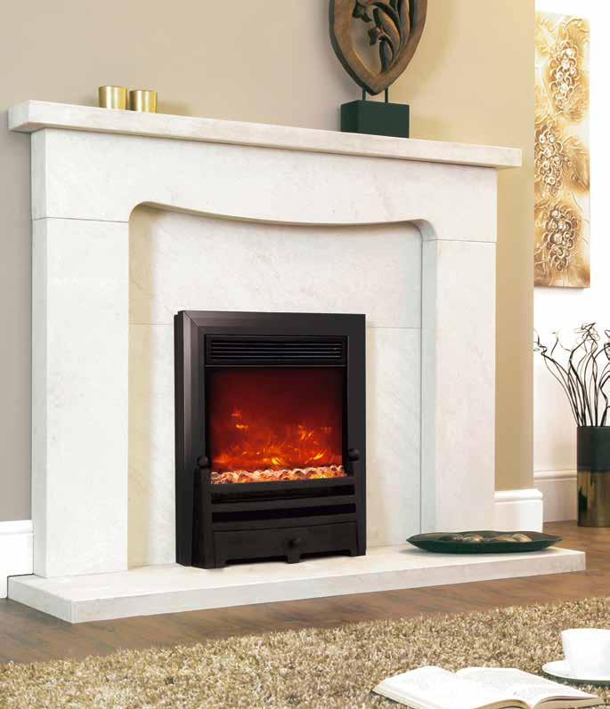 electriflame xd bauhaus Advanced 3 technology Relaxing, smoky full depth flame effect Low cost, high efficiency LE lighting Variable flame dimmer with three settings Two heat levels