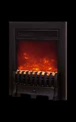 only option Operated via remote control handset or manual controls Supplied with a spacer to allow the fire to fit
