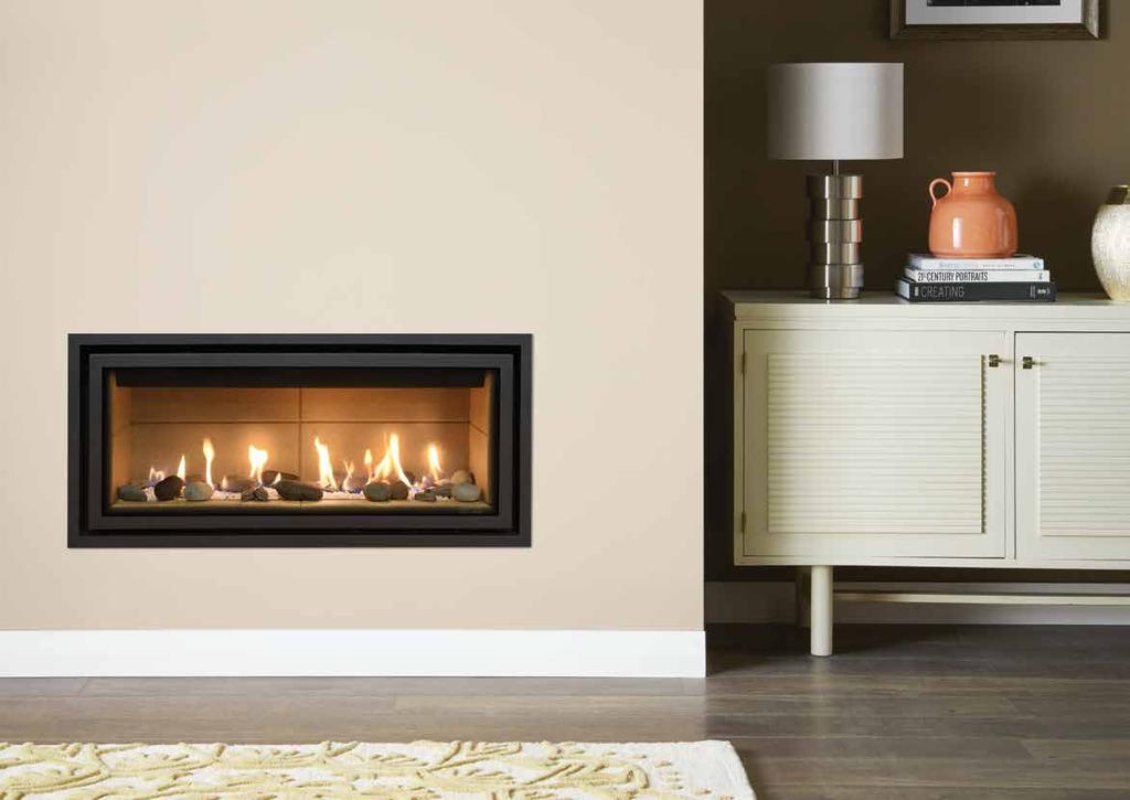 Conventional Flue Studio Sizes For optimal versatility, Studio fires are available in a choice of sizes and heat outputs