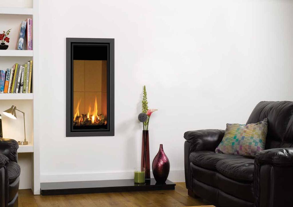 Balanced Flue Size Options Balanced Flue Studio fires are available in up to four different sizes, offering numerous installation possibilities for interiors of all proportions.
