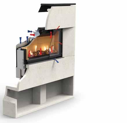 The Monaco s neat design means you can add the Slimline 1 fire to your living area without having to create a cavity in an existing wall, ensuring no additional building work is