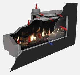 Conventional Flue Conventional flue Studio fires are designed to use an existing brick or stone chimney, or if your home does not have a chimney, a prefabricated chimney system that can be fitted