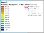 Data Select precipitation region Select