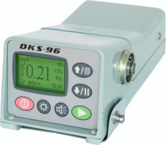 DKS-96: universal radiation survey meter Continuous and pulsed gamma and X-ray dose H*(10) and dose-rate measurement.