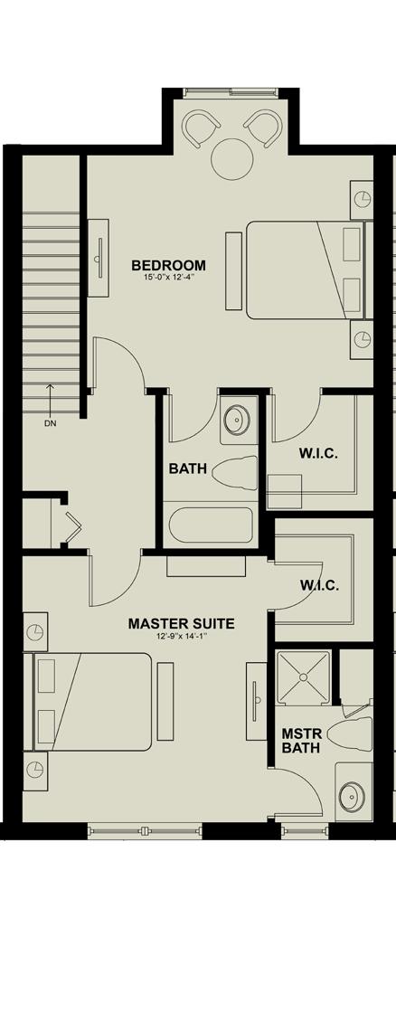 room and spacious Living and Dining Rooms. Private in-unit laundry includes energy efficient washer and dryer. Second Level offers 2 spacious master size suites with walk-in closet and full baths.