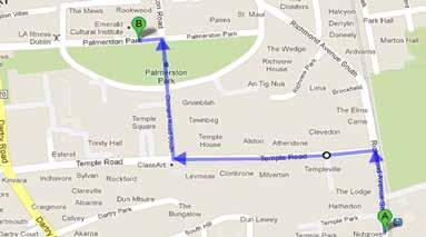 How to get to the Emerald Cultural Institute, Palmerston Park From St.