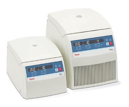 Heraeus TM Megafuge TM 8 Series Small Bench Centrifuges The Heraeus Megafuge 8 series centrifuges provide exceptional capacity in a compact design with a smart, simple interface and the fl exibility