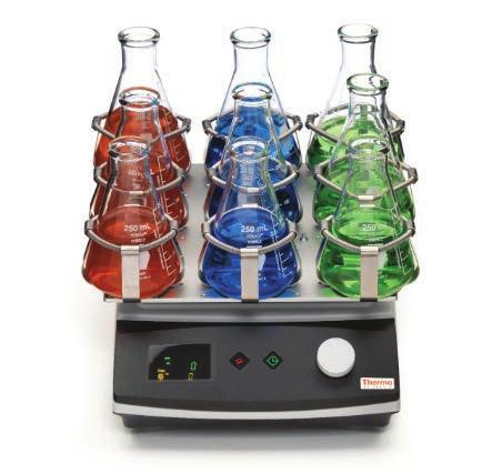Thermo Scientific Compact Digital Shaker PID control ensures consistent and smooth rocking motion Digital Speed